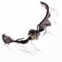 Halloween Vampir Fledermaus ZORRY, im Anzug, mit Totenkopf, 85cm