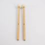 Filz Drumsticks SOFTERN aus Ahorn, Ø 4,5cm