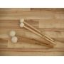 Filz Drumsticks SOFTERN aus Ahorn, Ø 5,5cm