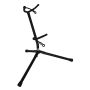 Saxophon Ständer, schwarz - Instrumentenständer für Saxophon