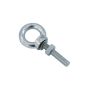 Ringschraube mit M10-Gewinde, max. Last BGV C1 (8-fach) 500kg, silber