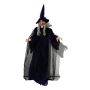Halloween Hexe FERDERRA mit Bewegungs- Soundfunktion, LEDs, 175cm