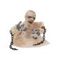 Halloween Mumie DIMARUS mit Ketten, Bewegungs- Soundfunktion, LEDs, 40cm
