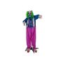 Halloween Monster Clown MOREDO mit Sound- und Bewegunsfunktion, LEDs, 50x70x160cm