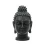 Buddhakopf SUMANA, antik-schwarz, 75cm, wetterfest