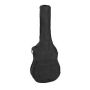 Gitarrentasche FLOKK für Konzertgitarren, 4/4, Nylon-Tasche, schwarz