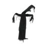 Halloween Baum NOZZY mit schaurigem Lachen / Bewegungsfunktion, schwarz, LEDs, 115cm