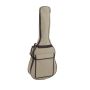 Gitarrentasche FLOKK für Akustikgitarre, 4/4, beige / braun