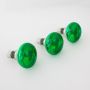 Set 3 x farbige Lampe R80 230V / 60W zur Partybeleuchtung, Sockel E-27, grün