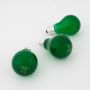 Set 3 x Farbleuchtmittel A19 230V / 40W zur Partybeleuchtung, Sockel E-27, grün