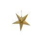 Weihnachtsstern SAPHIRA aus Papier, gold, 75cm