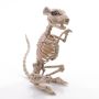 Halloween Skelett Ratte PUSCHEL, biegbar, 32x10x16cm