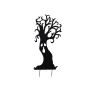 Halloween Silhouette Baum SPOOKY TREE, Metall, schwarz, 150cm