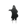 Halloween Silhouette Geist SPOOKY GHOST, Metall, schwarz, 75cm