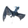 Halloween Drache MONZA mit Bewegungs- Soundfunktion, LEDs, 120cm