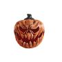 Halloween Kürbis FLANKY, orange, LED, 25cm