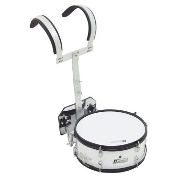 Marsch-Snare TACK WALK mit Tragegestell, 14x5,5", weiß