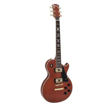 E-Gitarre METEOR HIT, rot-braun