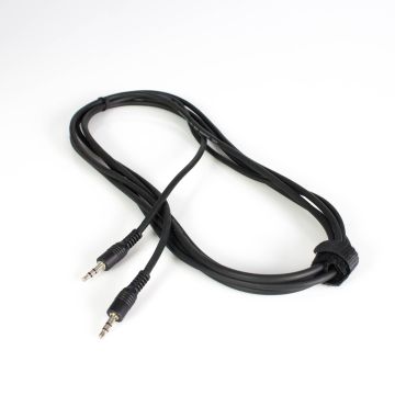 Klinkenkabel, 3,5 mm, stereo, 3 m, schwarz Klinkenkabel, 3,5 mm, stereo, 3 m, schwarz