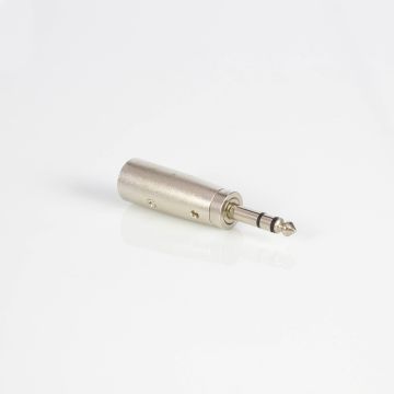XLR Adapter, XLR male auf 6,35 mm male Klinke, stereo