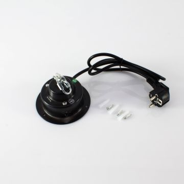 Sicherheits-Drehmotor CARE LIGHT für Discokugeln bis Ø 40cm, 4W