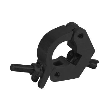 Halteklammer für 50mm Rohr, max Last BGV C1 150kg, schwarz