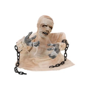 Halloween Mumie DIMARUS mit Ketten, Bewegungs- Soundfunktion, LEDs, 40cm Halloween Mumie DIMARUS mit Ketten, Bewegungs- Soundfunktion, LEDs, 40cm