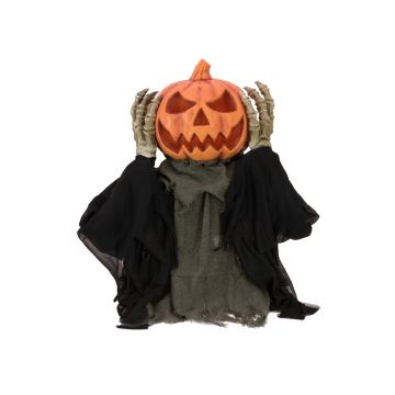 Halloween Kürbis Zombie DOMINICUS, Bewegungs- Soundfunktion, LEDs, 62cm Halloween Kürbis Zombie DOMINICUS, Bewegungs- Soundfunktion, LEDs, 62cm