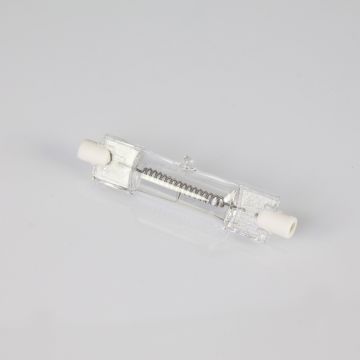 Halogen Stabbrenner 230V / 800W für Schaufensterbeleuchtung, Sockel R7s beidseitig, 78x15mm,  3200K