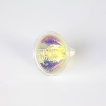 Kaltlichtspiegellampe MR-16 12V / 50W für Einbaustrahler, Sockel GX-5,3, 12°, Gelb