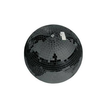 Discokugel NOIR mit Echtglasfacetten, Ø 50cm, schwarz