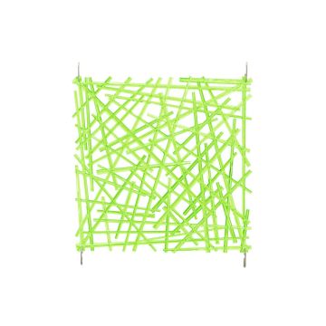 Raumteiler LUCIE, Striche, grün, 4er Set, 30cm