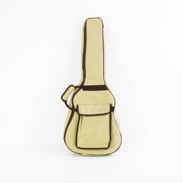 Gitarrentasche FLOKK für Akustikgitarre, 3/4, beige / braun