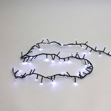 LED Lichterkette GÜNTER, 350 Lichter, kalt-weiß, 8 Programme, Outdoor, 7,5m