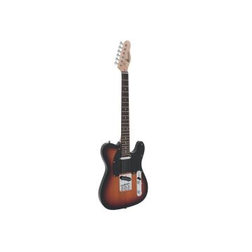 E-Gitarre IKARUS mit Palisander Griffbrett, sunburst
