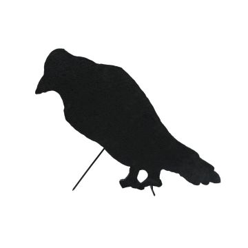 Halloween Silhouette Krähe SPOOKY CROW, schwarz, 63cm