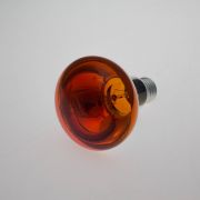 Farbige Lampe R80 230V / 60W zur Partybeleuchtung, Sockel E-27, orange