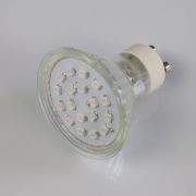 Schwarzlicht LED-Lampe 230V / 1W für Deckenlampen, Sockel GU-10, UV-Aktiv
