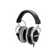 Halboffener Hi Fi Stereo Kopfhörer ATOME, dynamisch, schwarz