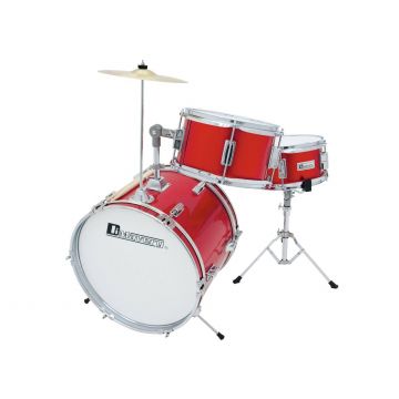 Schlagzeug für Kinder RED DRAGON ESSENTIAL, 3-teilig, rot