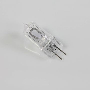 Halogen Studiolampe mit 6,35 mm Stiftsockel 230V / 300W, Sockel GX-6,35, 3200K, 75h, weiß
