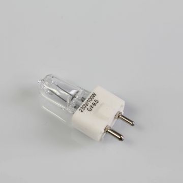 Halogenlampe 230V / 100W, Sockel GY-9,5, 2900K, weiß