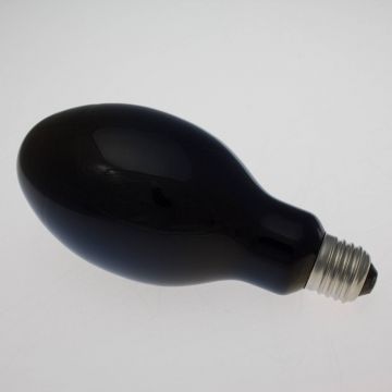 UV Lampe 240V / 125W - Schwarzlichtlampe, Sockel E-27, UV-Aktiv 
