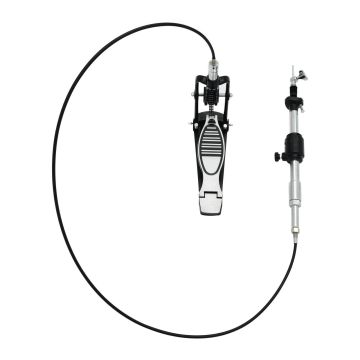 Hi-Hat Pedal WRIGGLE, Doppelkettenzug, Kabelzug 1,75m