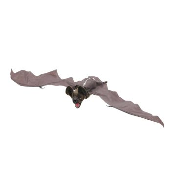 Halloween Vampir Fledermaus VAMPY mit schaurigem Lachen / Bewegungsfunktion, LEDs, 90cm