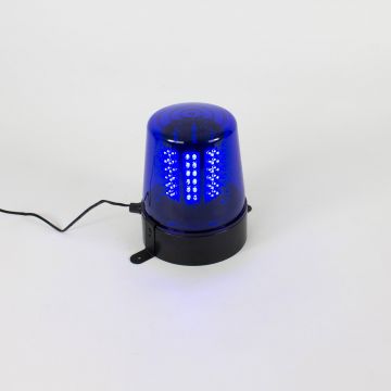 LED Rundumleuchte REX, 108 LEDs, 12V/4W, blau, classic