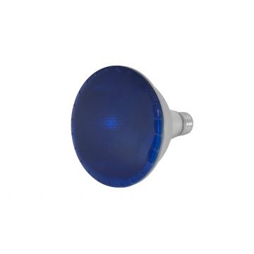 LED Lampe PAR-38 230V / 15W, Sockel E-27, blau