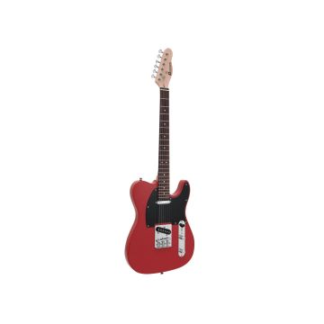 E-Gitarre IKARUS mit Palisander Griffbrett, rot