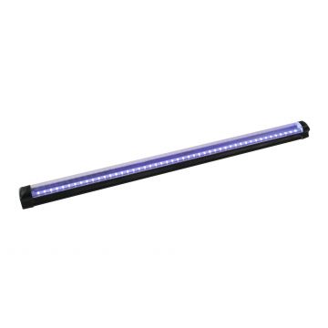 LED UV-Röhre NIGHTER 230V / 11W / 48 LEDs / 60cm lang / schmal / anschlussfertig mit Netzkabel